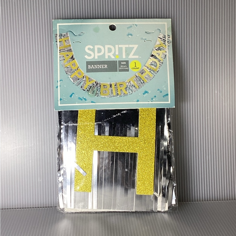 Spritz Happy Birthday Banner